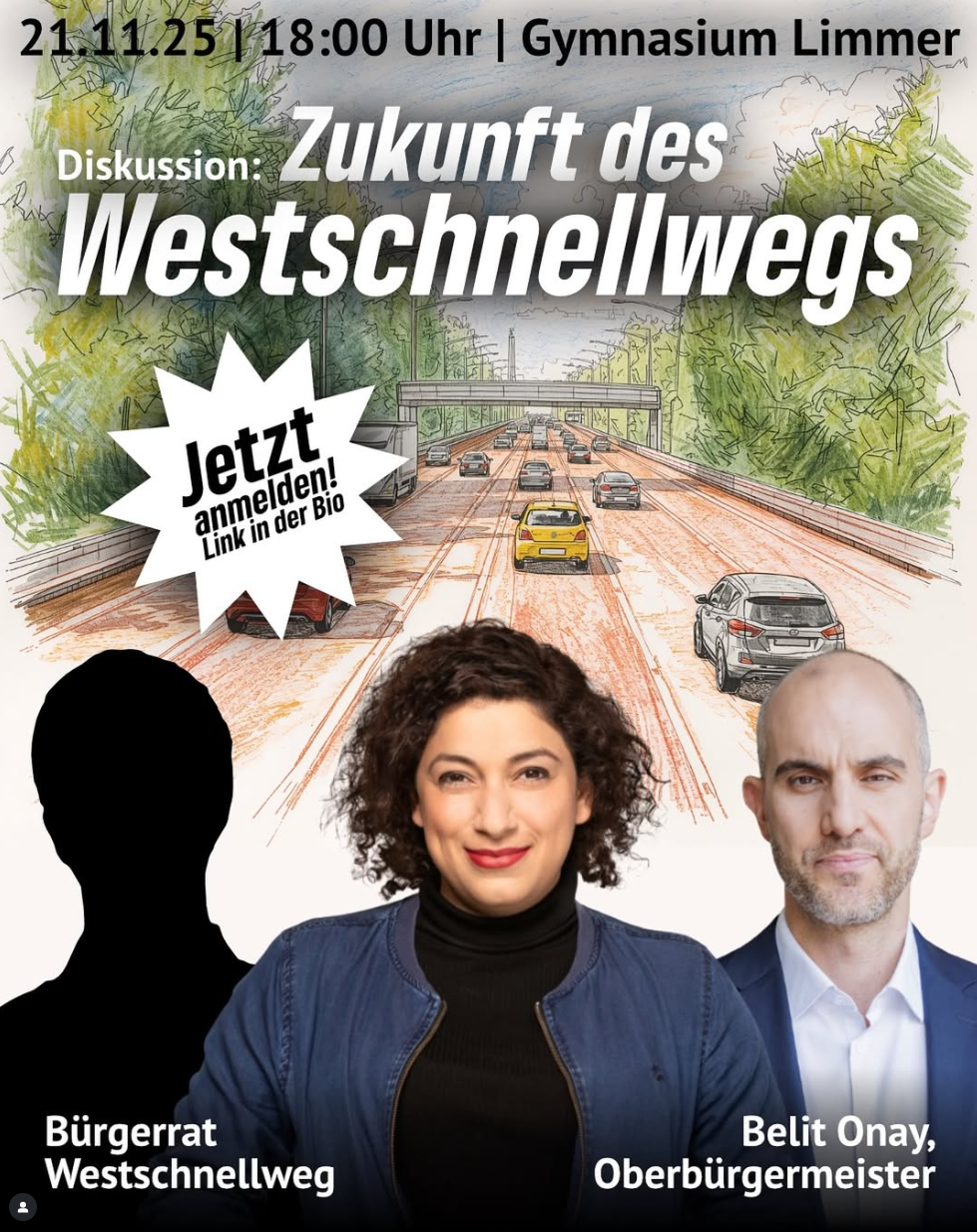 Diskussion: Zukunft des Westschnellwegs